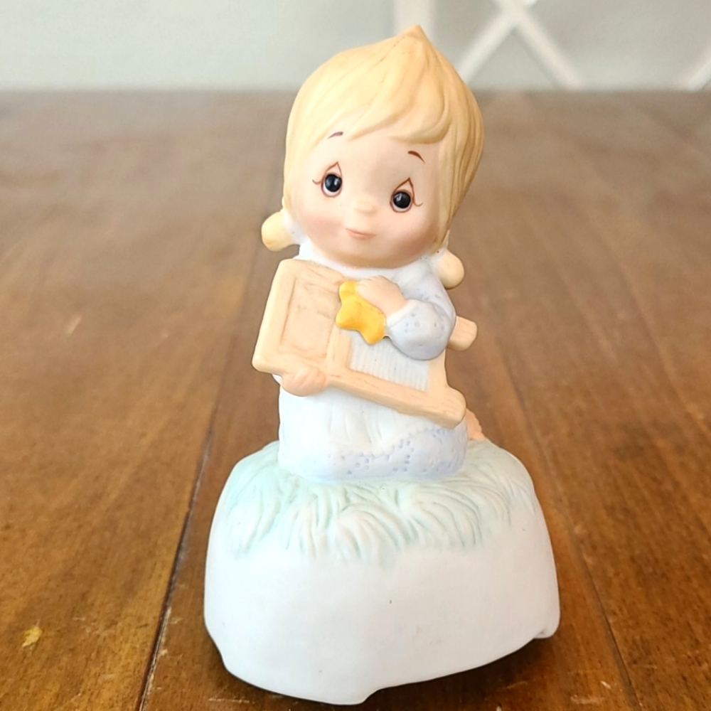 Vintage Hallmark musical porcelain figurine